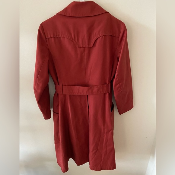 London Fog Vintage Lined Trench Coat - Picture 2 of 6